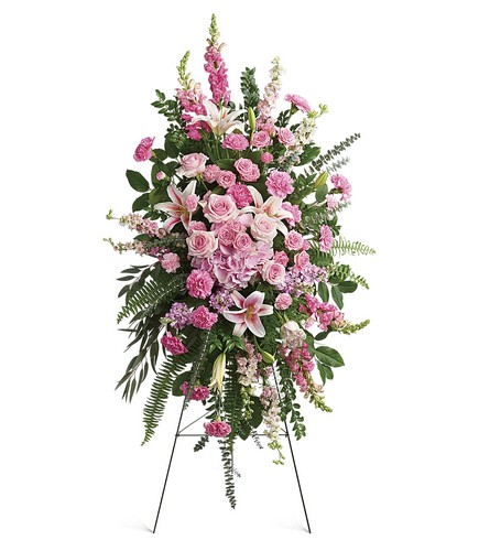 Glorious Farewell Spray from Scott's House of Flowers in Lawton, OK